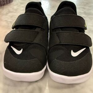 nike toddler free RN 5.0 shoes anthracite and black (TDV)